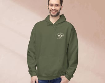 Personalized/Custom City Pickleball Casual Athletic Hoodie Sweatshirt