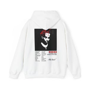 Sudadera con capucha Playboi Carti - Sudadera con capucha roja Whole Lotta - Sudadera con capucha de portada del álbum