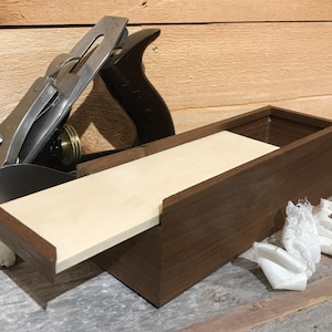 Handmade BLACK WALNUT WOOD Pen/Pencil/Keepsake/Jewelry Box, Gift, High Quality, One of a Kind, Made Proudly in the USa