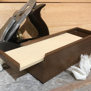 Handmade BLACK WALNUT WOOD Pen/Pencil/Keepsake/Jewelry Box, Gift, High Quality, One of a Kind, Made Proudly in the USa