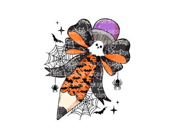 Teacher Halloween Png, Trick or Teach Svg, Spooky Teacher Png, Book Lover Svg, Teacher Spooky Png, Teacher Halloween Shirt Svg, Teacher Png