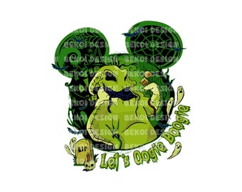 Retro Oogie Boogie Png, Oogie Boogie Shirt Svg, Nightmare Before Christmas Png Svg, Retro Halloween Shirt Png, Trick Or Treat Svg Png
