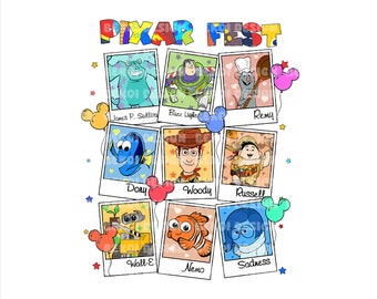 Fest Family Vacation Png Svg, McQueen and Mater Png, Family Trip Png, Monster Png, Woody Buzz and Friends Png, Vacay Mode Png