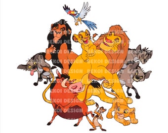 Hakuna Matata Svg, Hakuna Matata Png, Animal Kingdom Png Svg, Family Trip Svg, Hakuna Matata, Lion King Simba Svg, Digital File