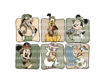 Animal Kingdom Png, Mouse Animal Kingdom Png, Wild Trip Png, Family Matching Png, Mouse Head Png, Vacay Mode Png, Family Trip Png