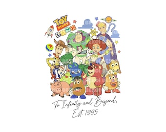 Toy Story retro (PNG), Toy Story SVG, Sublimación de Toy Story, Camiseta de Toy Story (PNG), Woody (PNG), Vacaciones familiares (PNG), Viaje familiar