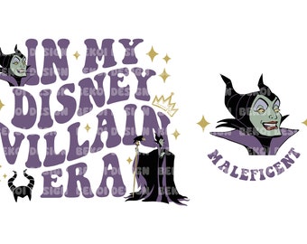Villain Shirt Png, Maleficent Png, In My Villain Era Png, Villain Png, Villain Png Sublimation, Evil Queen Png, Ursula Png