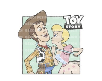 Retro Toy Story Png, Toy Story Svg, Sublimación de Toy Story, Camisa Toy Story Png, Woody Png, Bo Peep Png, Vacaciones familiares Png, Viaje familiar