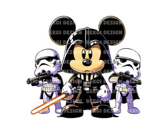 Star Wars Png SVG, Mysz Star Wars Png, Clipart Star Wars, Darth Vader Png, Natychmiastowe pobieranie, Mysz Png, Pobieranie cyfrowe