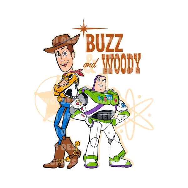 Buzz Lightyear Png, Woody Png, Buzz Lightyear y Woody Png, Sublimación Buzz Lightyear, Toy Story Png, Sublimación Woody, Sólo Png