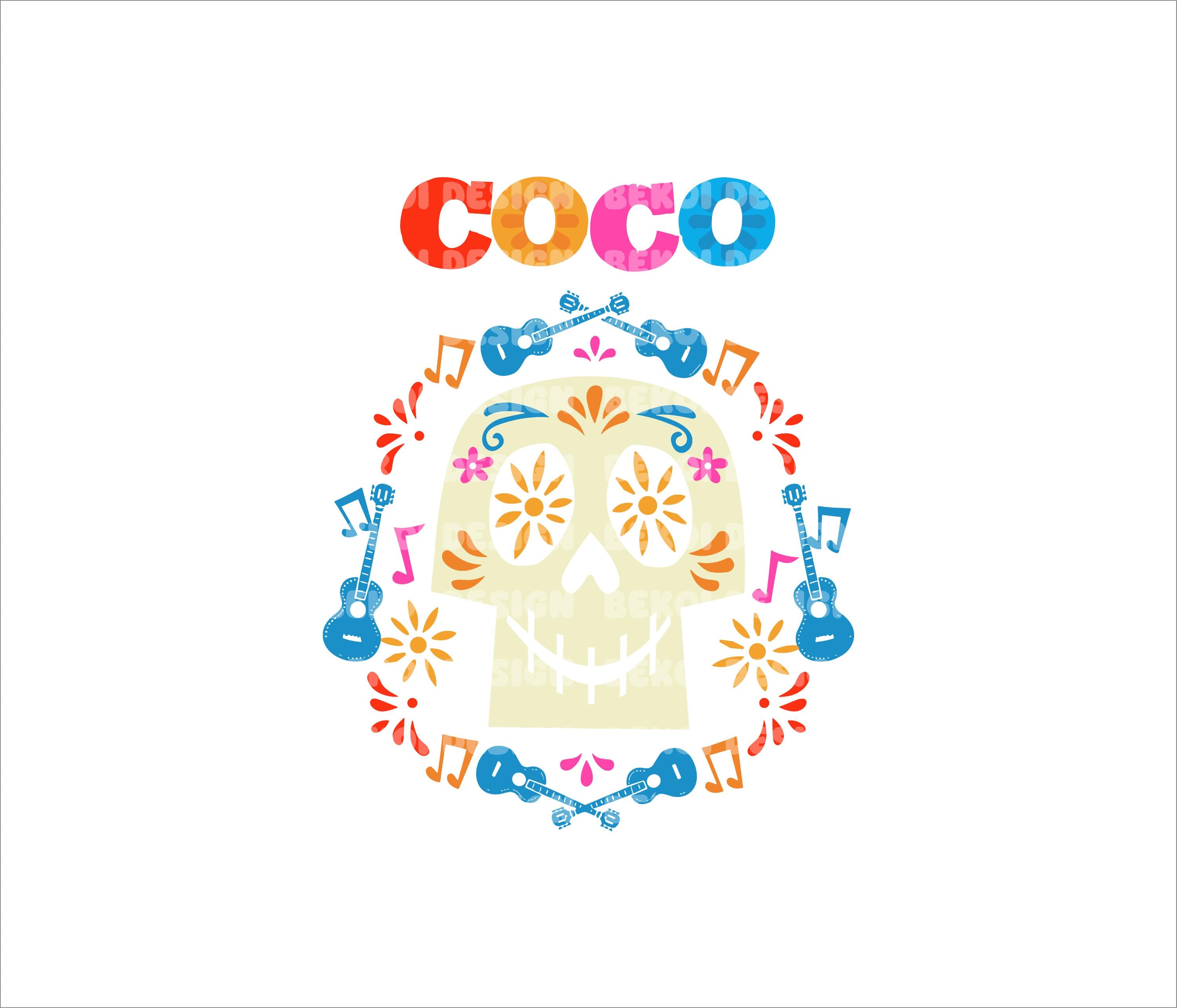Un Poco Loco, Coco Svg, Coco Png, Un Poco Loco Svg, Un Poco Loco Png, fichier numérique, téléchargement immédiat