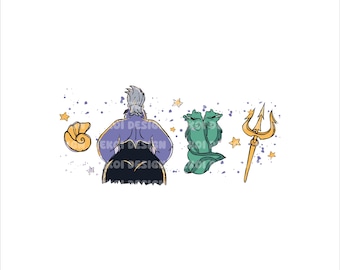 Cattivi Ursula Png, La Sirenetta Ursula Png, Ariel Ursula Png, La Sirenetta Png, Cattivi Strega Png, Ursula Png, File Digitale
