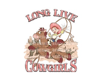 Retro Long Live Cowgirl Png, Cowgirl Png, Western Cowgirl Png, The Wild West Png, Family Vacation Png, Family Vacation Png, Family Trip Png