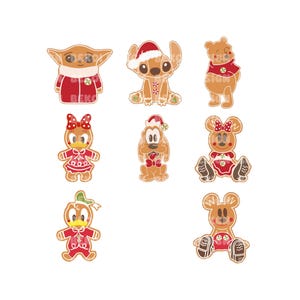 Bundle of Christmas Gingerbread Png, Christmas Cookies Svg, Christmas Squad Svg, Christmas Mouse And Friends Svg, Holiday Season Svg