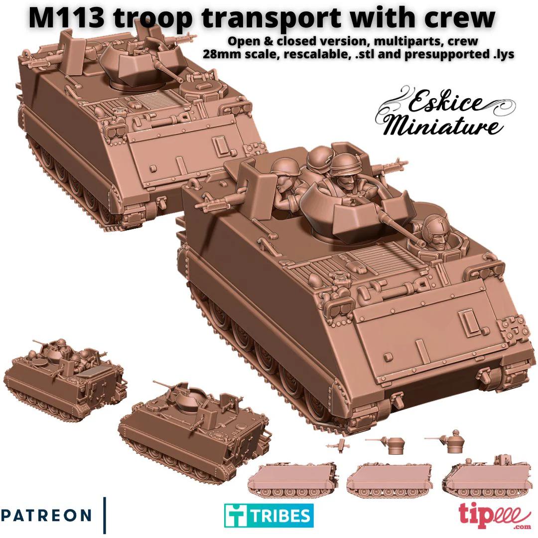 M113 Armored Personnel Carrier - Etsy