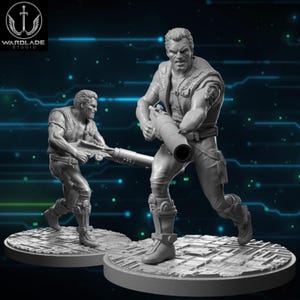 SW Canderous Ordo, 3D Print 35mm and 40mm for SW Legion and SW Shatterpoint