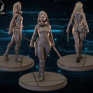 sw MARA JADE, Impression 3D 35mm et 40mm pour Jeu de Plateau sw Legion et sw Shatterpoint, Wargame