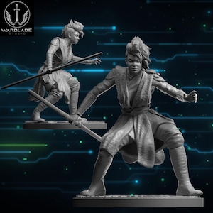 SW Keeve Trennis, 3D Print 35mm and 40mm for Board Games SW Legion and SW Shatterpoint