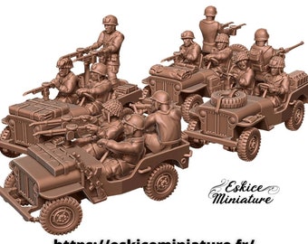 WW2 フランス SAS ジープ セット - Etsy 日本