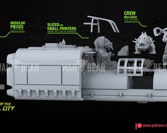 Star Wars – Véhicule Truckspeeder + équipage – Miniature Pour Legion & Shatterpoint – Neuf