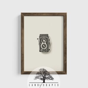 Vintage Camera Art | Retro Design Camera | Camera Print Wall Art | Simplistic Design | DOWNLOAD PRINT