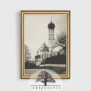 Classic Structures Art | Unique Older Building Art Print | Beautiful Architecture Neutral Design | DOWNLOAD