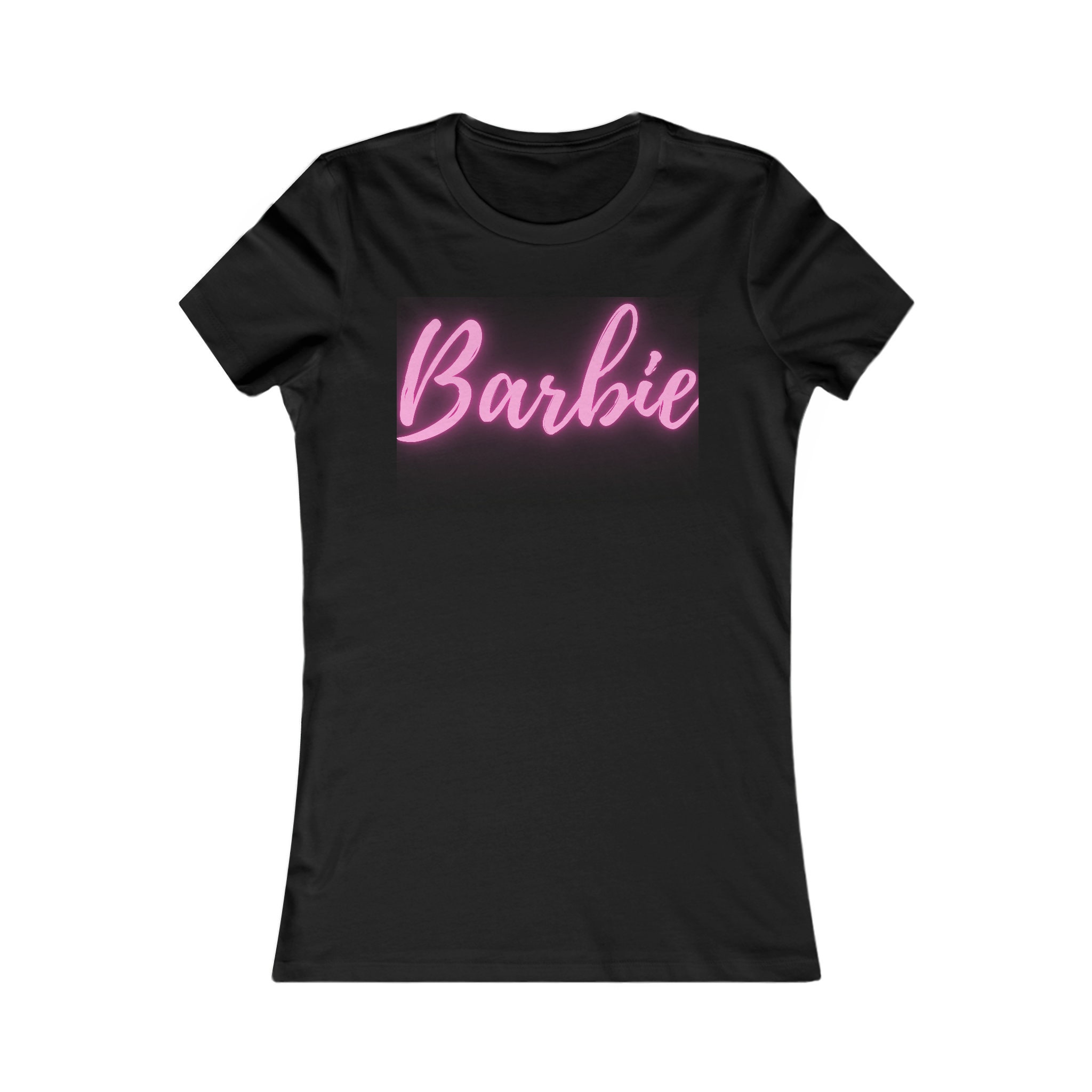 Plus size pink barbie shirt sales