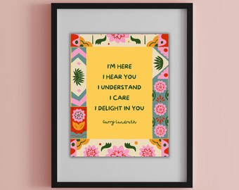 Printable Wall Art - Digital File | Play Therapy Inspiration | Play Therapy Print | Classroom Print | Therapist Office Art | Office Decor