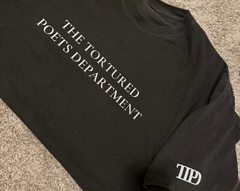 TTPD Album track list T- Shirt - handmade