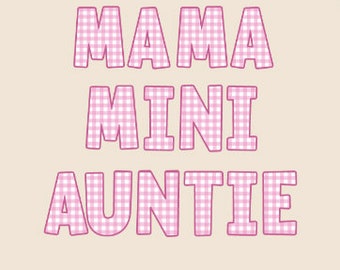 Mama/Mini/Auntie Digital File download