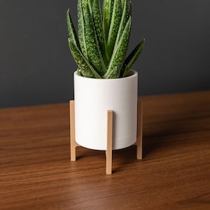 Classic Planter with Drip Tray with Stand - Lofted Goods