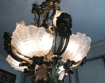 Grand French Chandelier Louis XIV