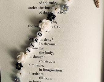 Friendship bracelet especial The Tortured Poets Department (TTPD) de Taylor Swift