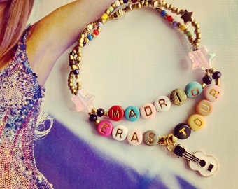 Friendship bracelet especial "TU CIUDAD Eras Tour" Taylor Swift