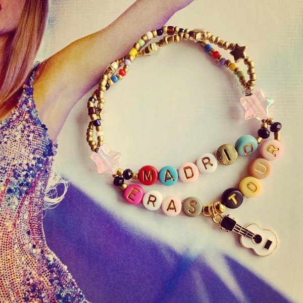 Friendship bracelet especial "Madrid Eras Tour" Taylor Swift