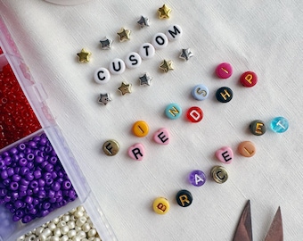 Custom friendship bracelet