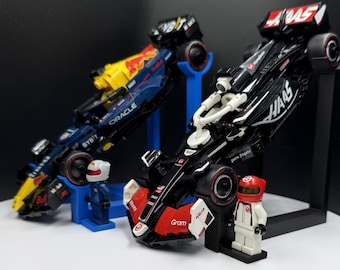 Stand for LEGO Speed Champions F1 2025 Ferrari Red Bull McLaren Mercedes formula 1