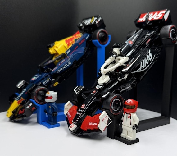 Stand for LEGO Speed Champions F1 2025 Ferrari Red Bull McLaren Mercedes formula 1