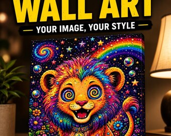 Personalized Custom Photo Canvas Print - Unique Wall Art