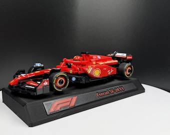 Display Base for LEGO Speed Champions F1 – Collector Stand with team nameplate