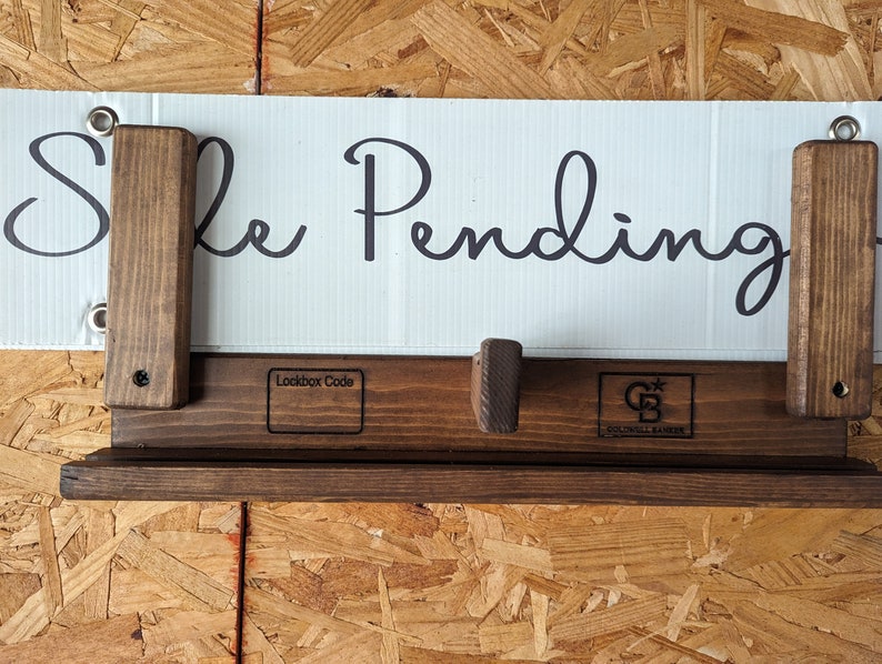 Realtor Sign Storage Real Estate Sign Organizer for Garage Organization. Sign Rider ...