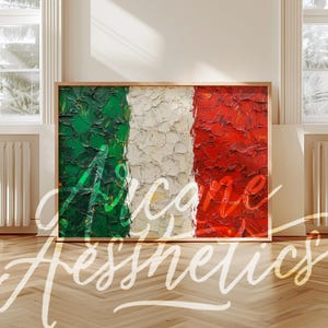 Distressed Italy flag png Palette knife Italian flag wall art for Italy map flag mug shirt flag svg for baby tee gift for italy lover tshirt