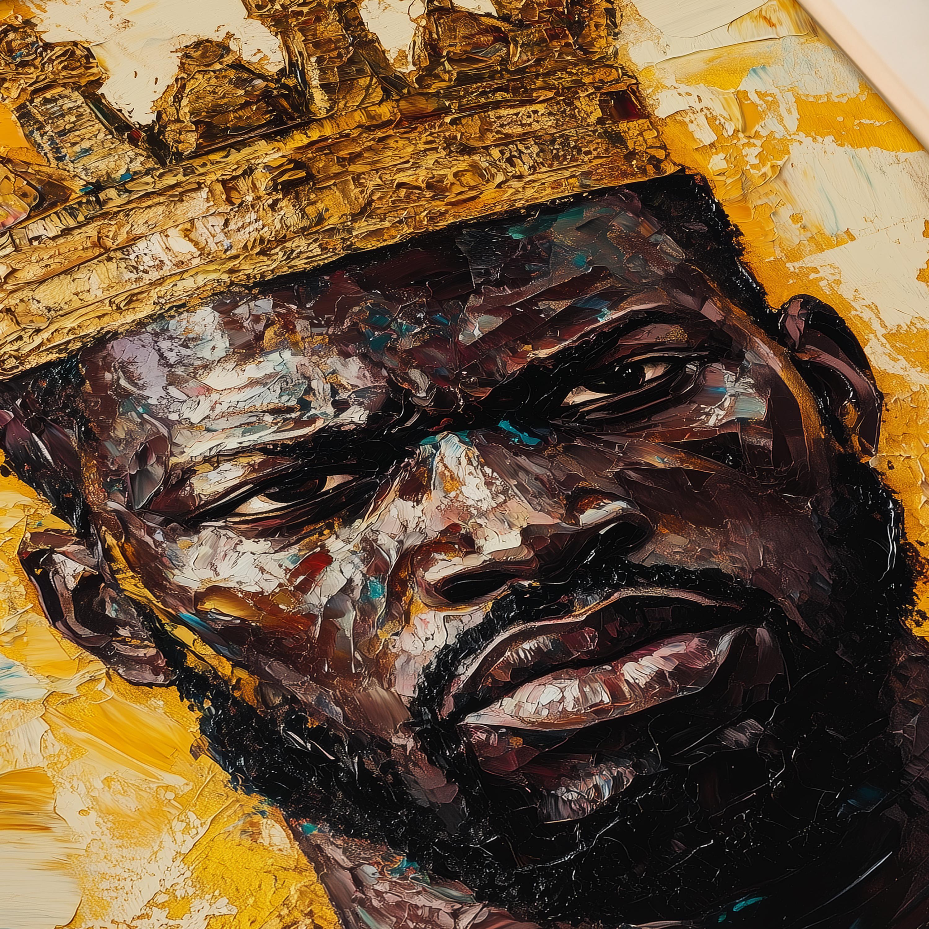 Mansa Musa Painting Print: African King Portrait (digital Download) - Etsy