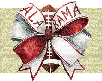 Alabama football sticker PNG sublimation watercolour SVG Alabama for game day feminine sport gift for Alabama football Print DTF printable