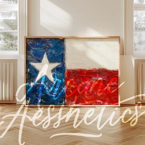 Distressed Texas flag png Palette knife painting texas state flag .svg wall art for Texan shirt design baby tee gift for Texas lover tshirt