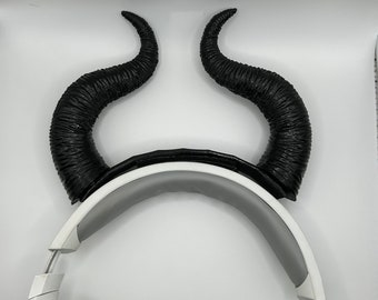Maleficent Horns for headset - 3D Printed