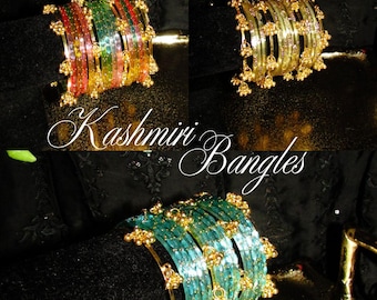 Glass Kashmiri Bangles