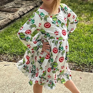 Girls 14/16 Christmas Dress - Etsy