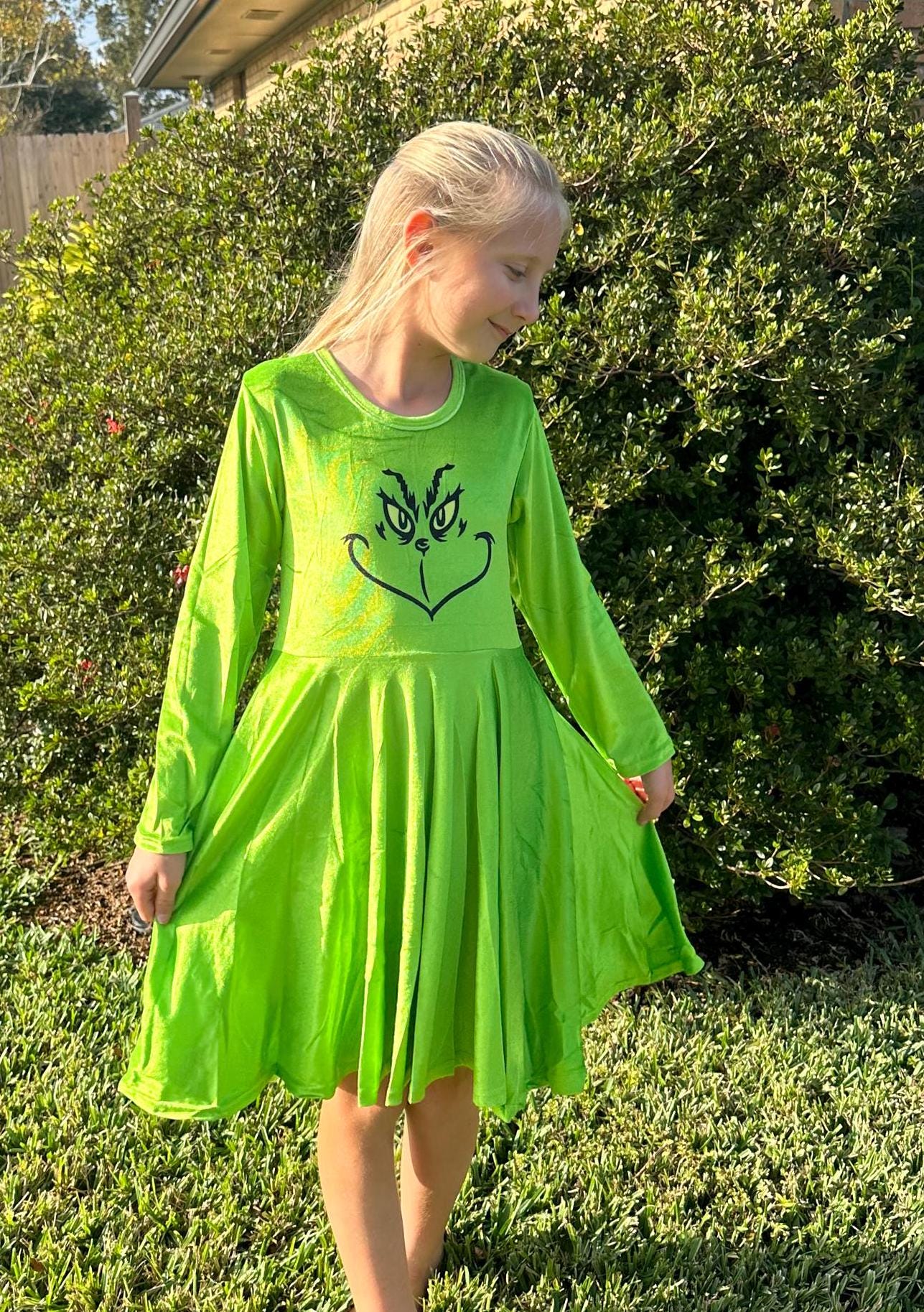 Womens Grinch Dress - Etsy