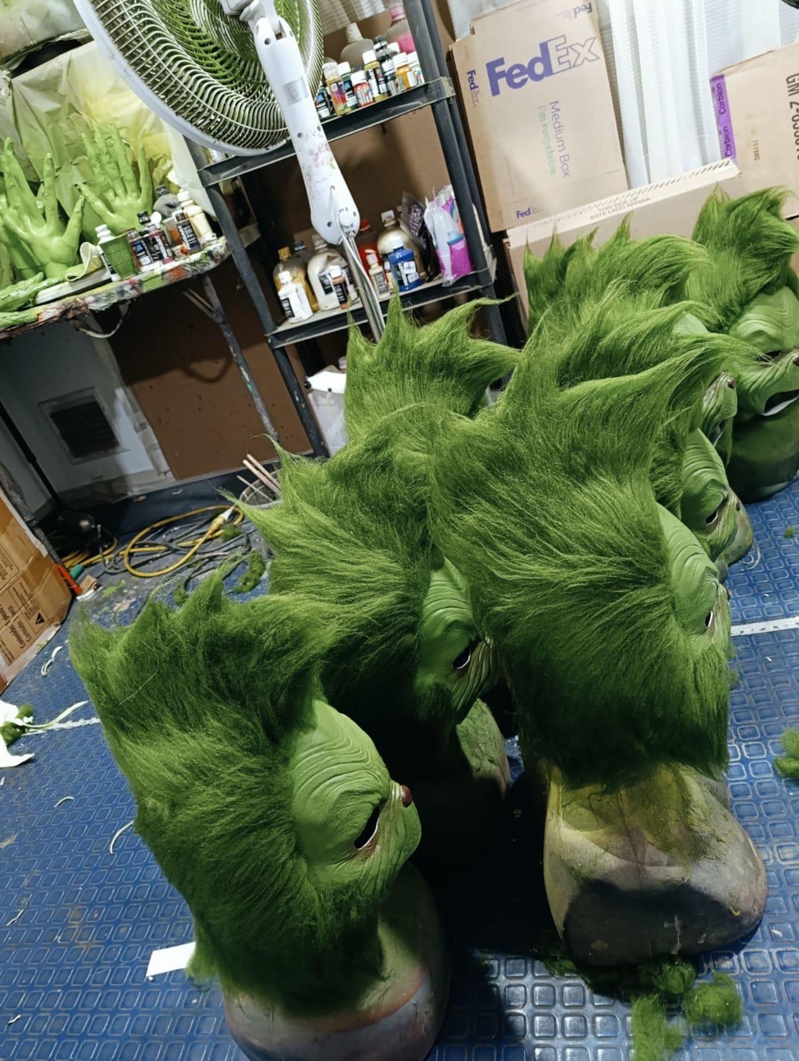 Green Monster Mask (latex Mask) CHINLESS Mask , Movie, Mask, Christmas ...